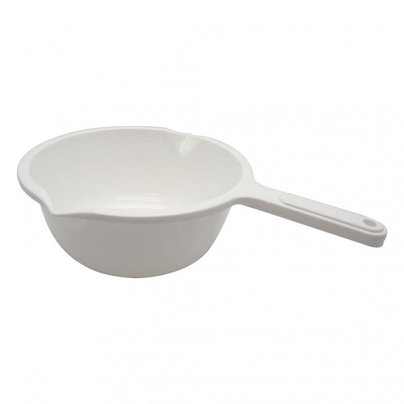 Plastic Bowl with Handle White 190x85mm 1.5L